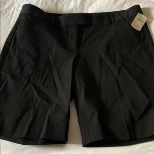 Theory black dress shorts size 4